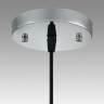Подвесной светильник LUMION MANOLA 8048/1А SUSPENTIONI LN24E27 1*60W 220V хром/розовый металл/стекло 8048/1A